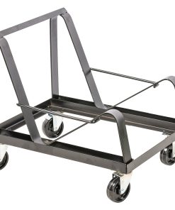 Lorell Stack Chair Dolly, 25.50″L x 20″W x 22.75″H, Steel Frame, Black 2