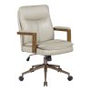 Office Star Bella Fabric Swivel Accent Chair, Dove Gray 3