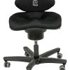 CoreChair Tango Tall Active Office Chair, Black