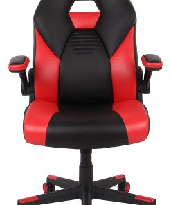 RS Gaming™ RGX Faux Leather High-Back Gaming Office Chair, Black/Red, BIFMA Compliant 2
