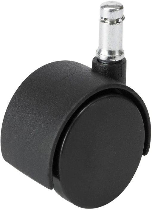 Safco® Task Master Chair Carpet Casters, 2", Black, Set Of 5 Casters - Image 2