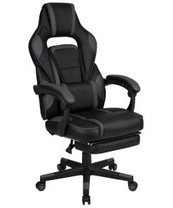 Flash Furniture X40 Gaming Chair With Fully Reclining Back And Arms, Black/Gray 2