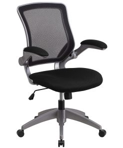 Flash Furniture Ergonomic Mesh Mid-Back Task Chair, Black 2