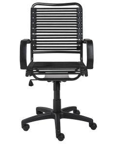 Eurostyle Allison Bungie High-Back Commercial Office Chair, Black/Graphite 2