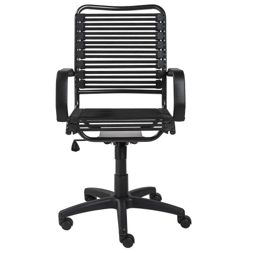 Eurostyle Allison Bungie High-Back Commercial Office Chair, Black/Graphite - Image 2
