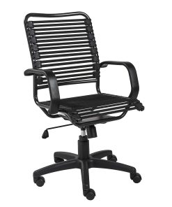 Eurostyle Allison Bungie High-Back Commercial Office Chair, Black/Graphite