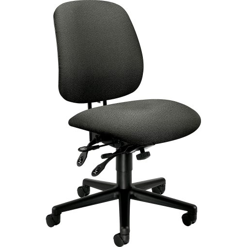 HON® 7700-Series High-Performance Task Chair, Gray/Black - Image 2