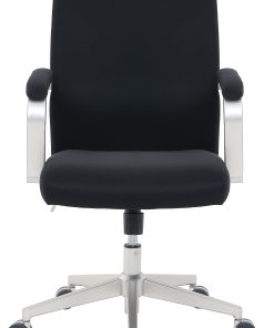 Serta® SitTrue™ Devara Faux Leather Mid-Back Manager Chair, Black 2