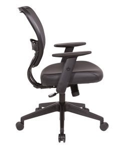Office Star™ Space Seating 55 Series Antimicrobial Task Chair, Black 2