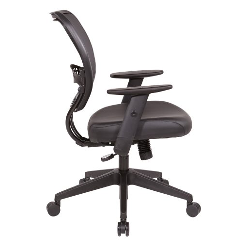 Office Star™ Space Seating 55 Series Antimicrobial Task Chair, Black - Image 2