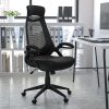 Linon Ashland Velvet Mid-Back Office Desk Chair, Gray/Gold 3