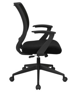 Office Star™ Work Smart Mesh Task Chair, Jet/Black 2