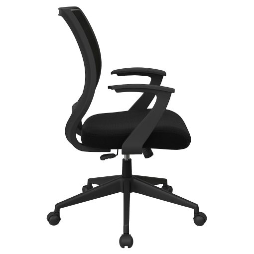 Office Star™ Work Smart Mesh Task Chair, Jet/Black - Image 2