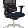 Boss Office Products Commercial-Grade Mesh Stool With Back, Black 4