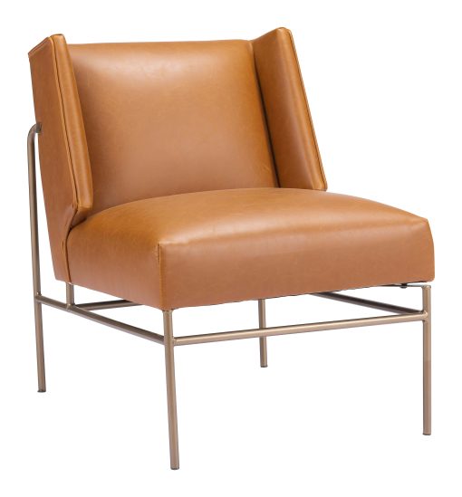 Zuo Atlanta Accent Chair, Brown