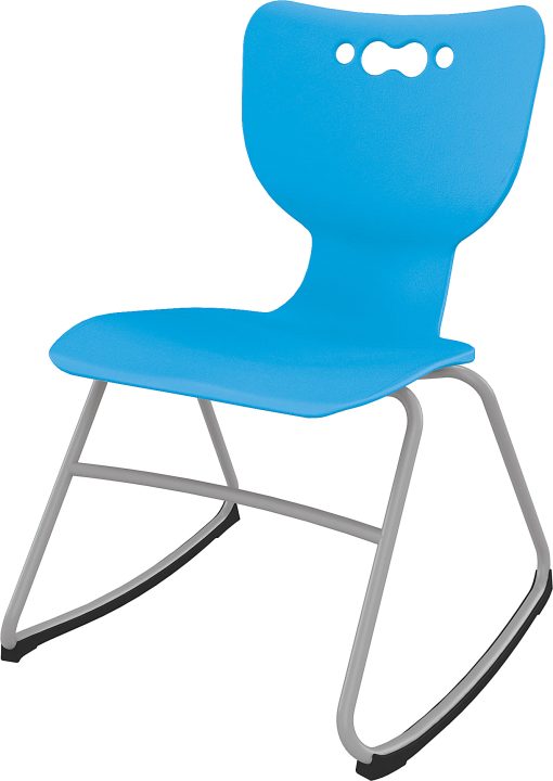 MooreCo Hierarchy No Arms Rocker Chair, Blue - Image 2
