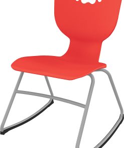 MooreCo Hierarchy No Arms Rocker Chair, Red 2