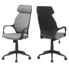 Boss Office Products Budget Bonded Leather Guest Chair, Black 4