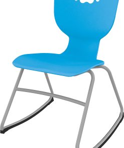MooreCo Hierarchy Armless Rocker Chair, 16″, Blue 2