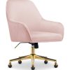 Glamour Home Barras Plastic Dining Accent Chairs, White, Set Of 2 Chairs 3