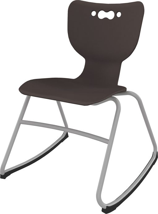 MooreCo Hierarchy Armless Rocker Chair, 18", Black - Image 2