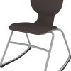 National Public Seating Hardboard Stool With Back, 18″H, Black 4