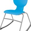 MooreCo Hierarchy Armless Rocker Chair, 18", Blue