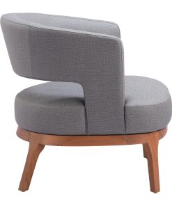 Zuo Penryn Accent Chair, Slate Gray 2