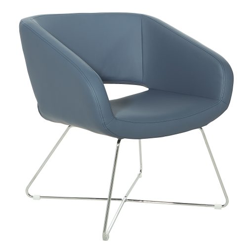 Office Star™ Resimercial Seating Lounge Chair, Blue - Image 2