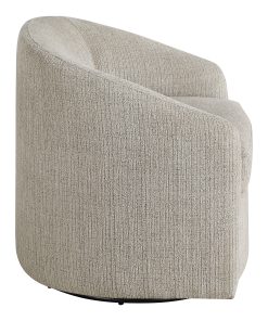 Office Star Bella Fabric Swivel Accent Chair, Marble 2