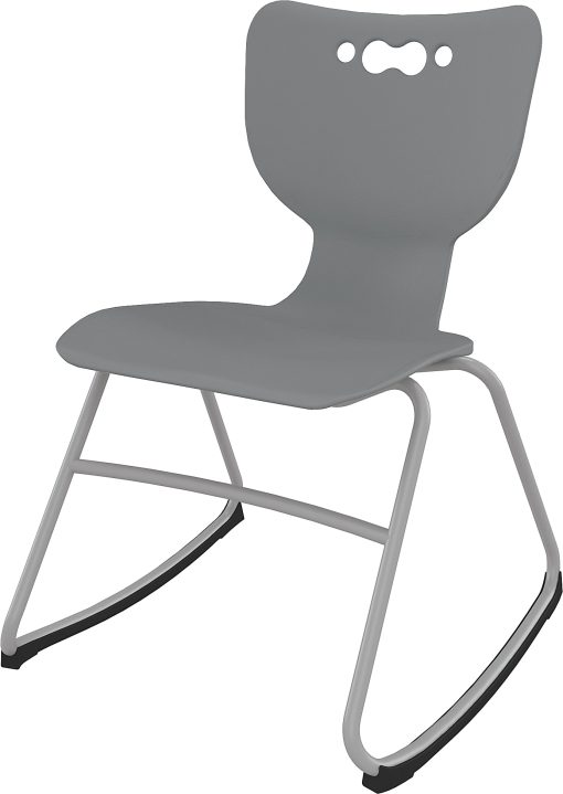 MooreCo Hierarchy Armless Rocker Chair, 18", Gray - Image 2