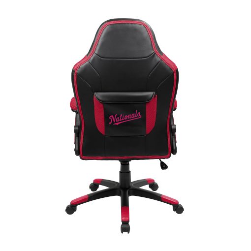Imperial MLB Faux Leather Oversized Computer Gaming Chair, Washington Nationals - Image 2