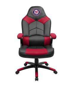 Imperial MLB Faux Leather Oversized Computer Gaming Chair, Washington Nationals