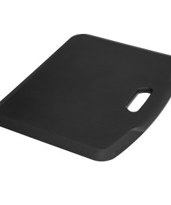 Mount-It! Portable Anti-Fatigue Floor Mat, Rubberized Gel Foam, 18”D x 22W”, Black