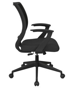 Office Star™ Work Smart Mesh Task Chair, Shale/Black 2