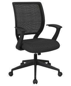 Office Star™ Work Smart Mesh Task Chair, Shale/Black