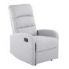Office Star Lounge Sofa, 33-1/2”H x 63-1/2”W x 28-3/4”D, Smoke 3