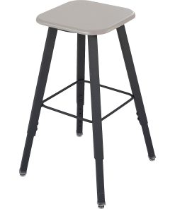 Safco® AlphaBetter® Stool, Beige/Black 2