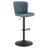 LumiSource Marla Vanity Stool, Chrome/Silver 3