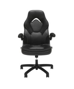 Respawn Racing Style Ergonomic Bonded Leather Computer Gaming Chair, Black 2