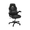 Bestier Oversized Fabric Recliner With 8-Point Vibration Massage, Camel 4