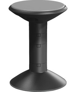 Storex Wiggle Stool, Black