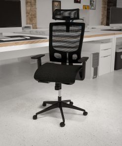 Flash Furniture Layla Ergonomic Mesh High-Back Office Chair, Black