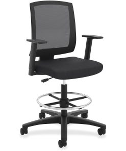 HON® Torch Mesh Mid-Back Task Stool, Black Seat, Quantity: 1 2
