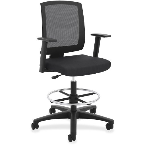 HON® Torch Mesh Mid-Back Task Stool, Black Seat, Quantity: 1 - Image 2