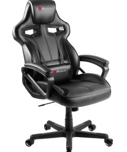 Arozzi Milano Enhanced Gaming Racing-Style Chair, Black