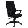 Flash Furniture Dean Club Style Commercial Fabric Barrel Accent Armchair with 360 Degree Swivel Metal Base and Sloped Armrests, Cream 3