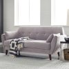 Serta® Artesia Collection Loveseat, Ivory/Chestnut