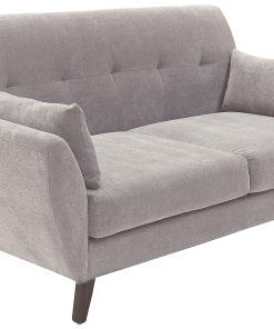 Serta® Artesia Collection Loveseat, Ivory/Chestnut 2