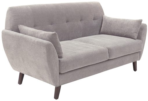 Serta® Artesia Collection Loveseat, Ivory/Chestnut - Image 2